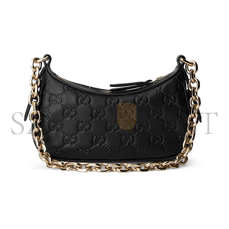 GUCCI GG EMBLEM MINI SHOULDER BAG 847091 (19*12*4cm) GUCCI GG EMBLEM MINI SHOULDER BAG 847091 (19*12*4cm)